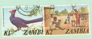 Zambia #147-148 Used Single