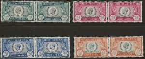 South Africa 68-71 1935 pairs fine mint hinged