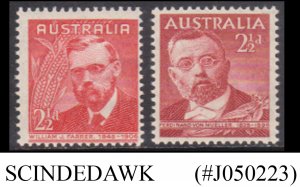 AUSTRALIA - 1948 FAMOUS AUSTRALIANS SCOTT#213-214 - 2V - MINT NH