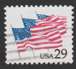 SC# 2531 - (29c) - Flags on Parade, used single