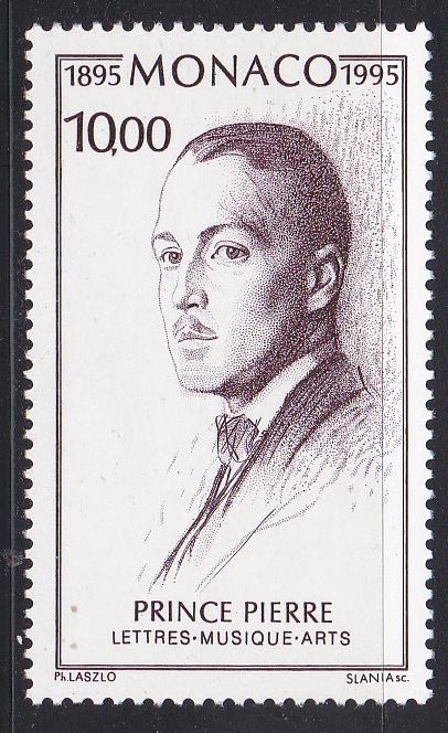 Monaco 1952 MNH 1995 Prince Pierre