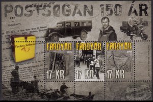 FAROE ISLANDS 2021 POSTAL HISTORY POSTAL VEHICLES SHIPS