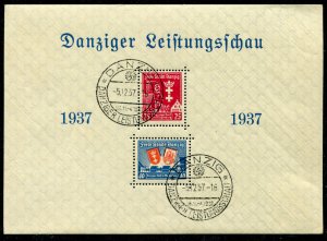 Danzig   Sc.#  B21  MNH with nice Cancel