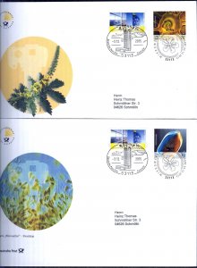 Germany 2015 Micro Worlds Mi. 3192/3 FDC