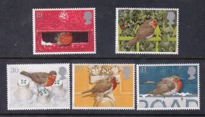 Great Britain 1995 Sc 1634-8 Christmas MNH