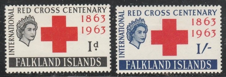 Falkland Islands #147-148 Mint Hinged Full Set of 2 cv $19.75