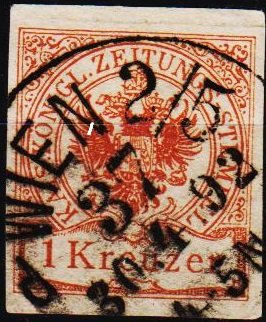 Austria. 1890 1k  S.G.J76 Fine Used