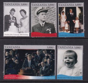 Tanzania 2802a-2802f Singles MNH VF