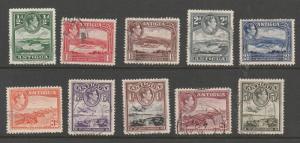 ANTIGUA #84-93 USED