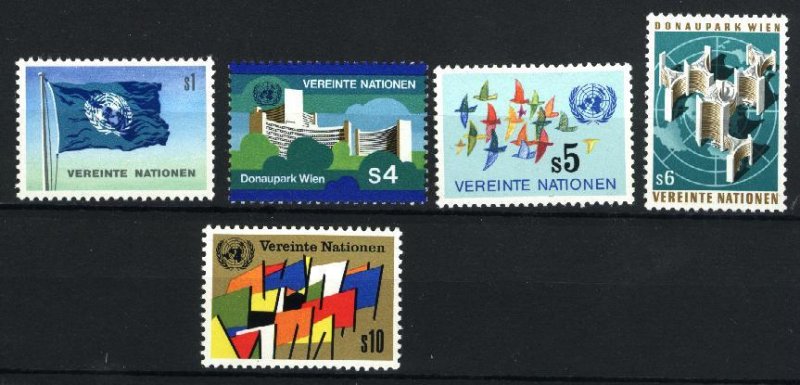 UN Vienna 2-6  Mint