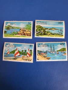 Stamps St Vincent Petit Scott 65-8 never hinged