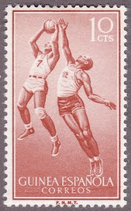 Spanish Guinea 351 Basketball 1958