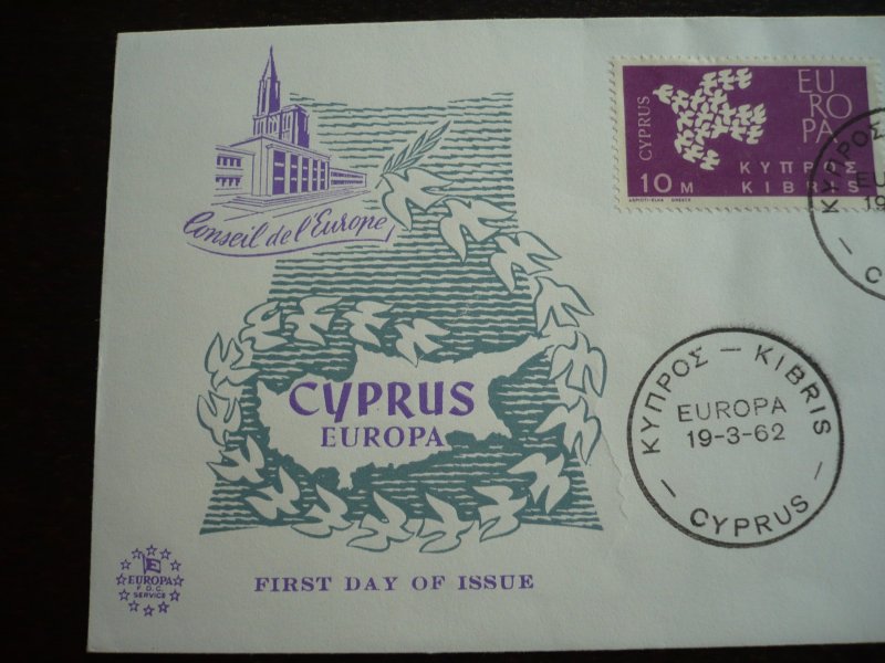 Europa 1962 - Cyprus - Set - First Day Cover