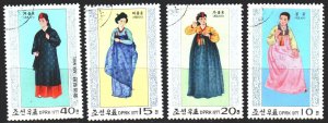 North Korea. 1977. 1600-3. National costumes, culture. USED.