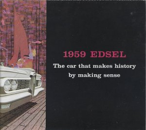 1959 - Edsel Sales Brochure - Ephemera 1237