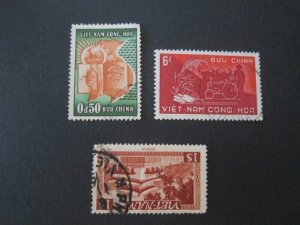 Vietnam 1951 Sc 6,73,115 FU