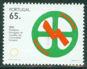 PORTUGAL  Scott 1897  MNH** 1992 European Community