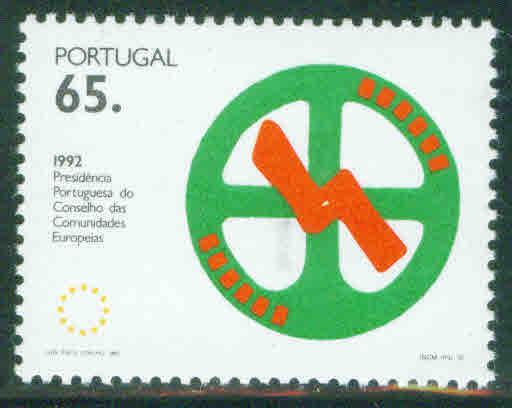 PORTUGAL  Scott 1897  MNH** 1992 European Community