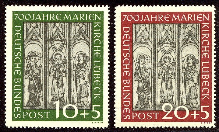 GERMANY BELOW 40% Sale - #B316-17 Mint NH