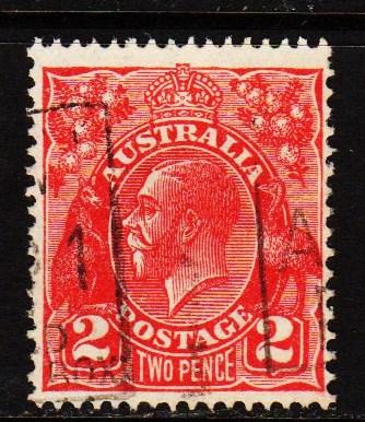 Australia - #116 King George V  (Wmk 228) - Used