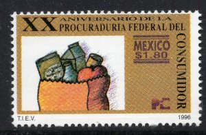 1030 - Mexico 1996 - The 20th Anniversary of Federal Consumer Council - MNH Set