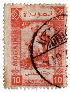 (I.B) French Morocco Local Post : Mogador-Marrakesch 10c 