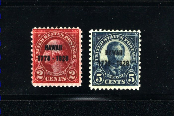 USA 647-48    Mint NH 1928  PD