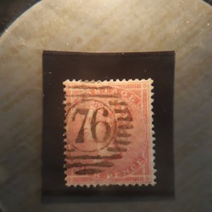 GB 26  1857 4 pence used  fine