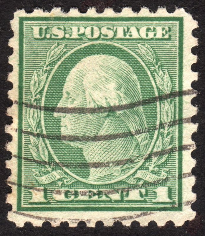 1921, US 1c, Washington, Used, Sc 543
