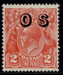 AUSTRALIA GV SG O130, 2d golden scarlet, M MINT. Cat £25.