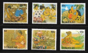 TOKELAU Sc#165-170 Complete Mint Never Hinged Set