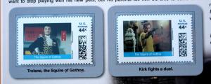 STAR TREK 2011 Pitney Bowes 44 Cent Large Stamp Panel The Squire of Gothos #18