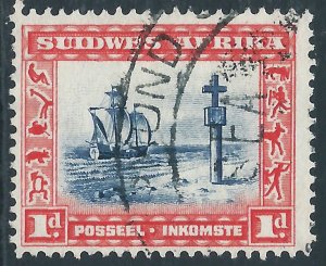 South West Africa, Sc #109b, 1d Used