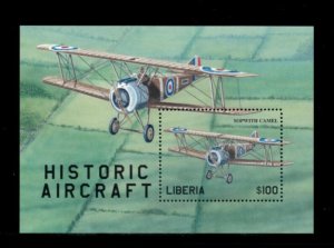 Liberia 1999 - Aviation - Souvenir Stamp Sheet - MNH