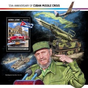 Sierra Leone - 2017 Missile Crisis - Souvenir Sheet - SRL17209b