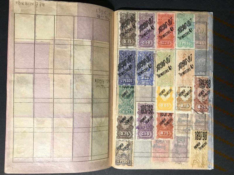 Uruguay Revenue Stamps Mint/Used 1896-1911 (1400 Stamps)