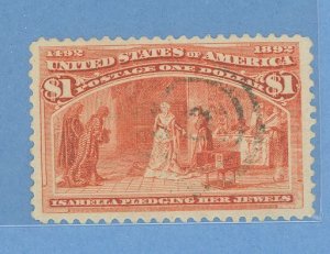 United States #241  Single