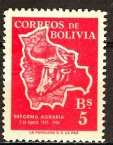 Bolivia; 1954: Sc. # 384: MH Single Stamp