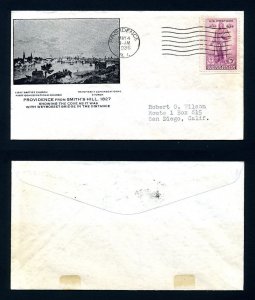 # 777 First Day Cover, Kilton cachet from Providence, Rhode Island - 5-4-1936