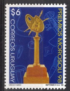 Uruguay stamp 1998 - Morosoli cultural awards