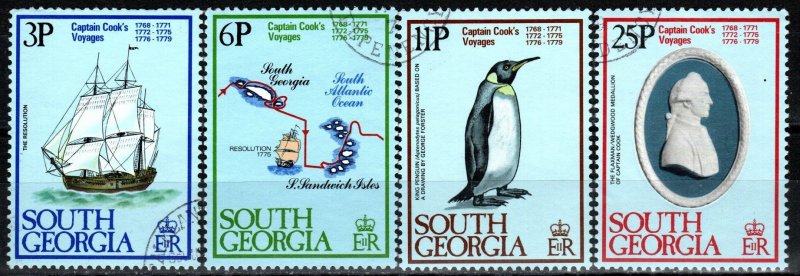 South Georgia #52-5   F-VF Used CV $4.95 (X5765)