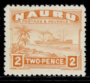 NAURU GV SG29B, 2d orange, NH MINT.