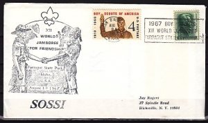 United States, Scott cat. 1145. Scouts 50th Anniversary. First day cover. ^