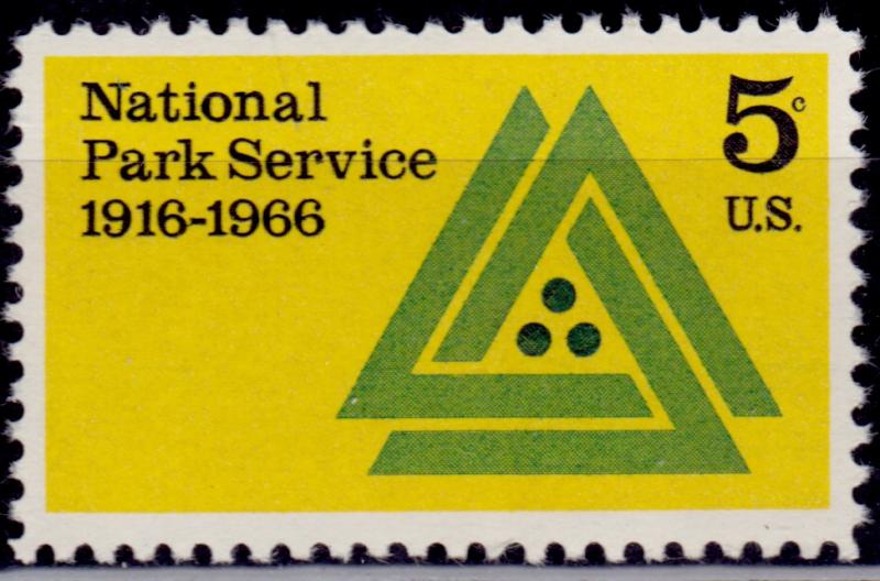 United States, 1966, National Parks Service, 5c, sc#1314, MNH