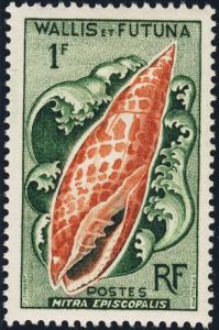 WALLIS-&-FUTUNA - 1962 - Yv.163 / Mi.194 1fr vert-jaune & rouge - Neuf*