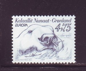 Greenland Sc 323 1997 Europa stamp mint NH