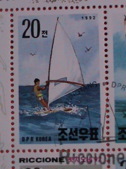 ​KOREA STAMP: 2001-SC#3119a RICCIONE INTERNATIONAL STAMP SHOW.CTO-MNH-SHEET #2