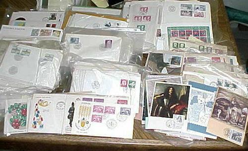 SWEDEN 623 FDC 1938-1990's CACHET UNADDRESSED , 78 ARE ADDRESSED & 53 MAXICARDS