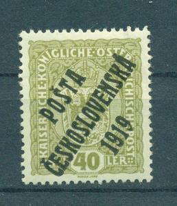 Czechoslovakia sc# B11 mh cat value $.40