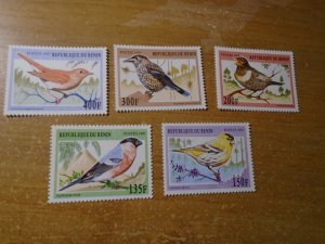 Benin  # 994-99  MNH   Birds